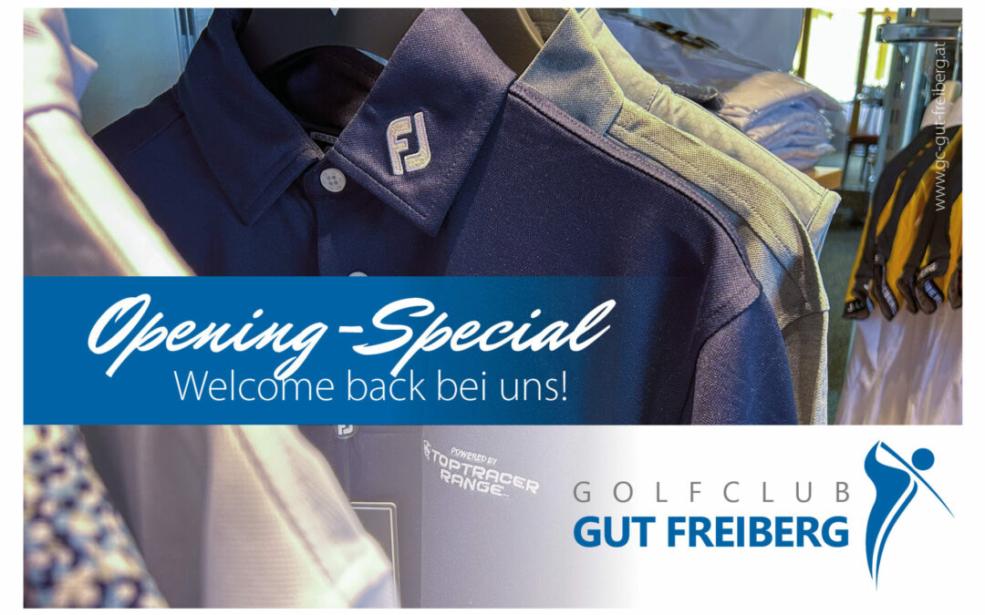 Opening-Special: Proshop Aktion am Saisoneröffnungswochenende