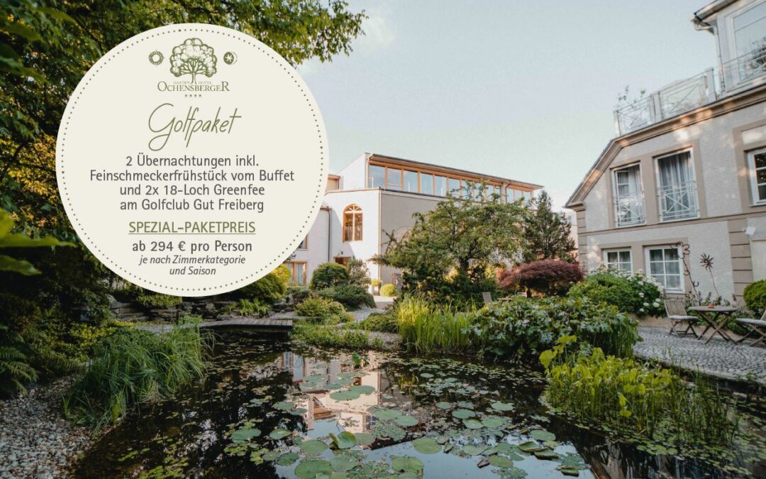 Garten-Hotel Ochensberger – Golfpaket