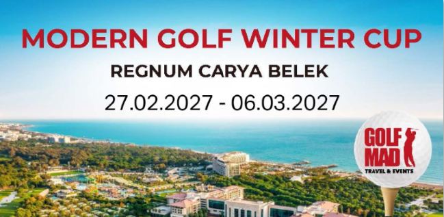 Modern Golf Winter Cup 2027 – Clubreise nach Belek